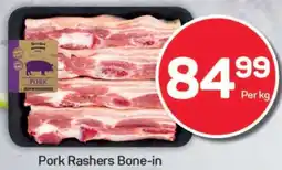 Pick n Pay Pork Rashers Bone-in offer