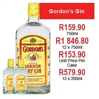 Johnny's Liquor Hypermarket Gordon's Gin offer