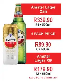 Johnny's Liquor Hypermarket Amstel Lager Can offer