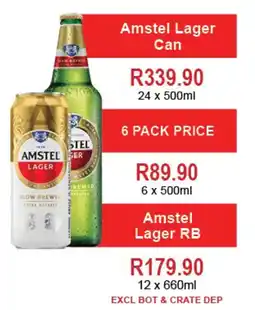Johnny's Liquor Hypermarket Amstel Lager RB offer