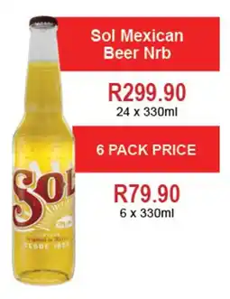 Johnny's Liquor Hypermarket Sol Mexican Beer Nrb offer