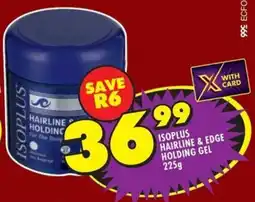 Shoprite Isoplus hairline & edge holding gel offer