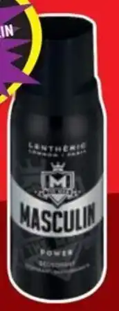 Shoprite Lenthéric masculin deodorant body spray for men offer