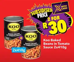 Shoprite Koo Baked Beans in Tomato Sauce offer