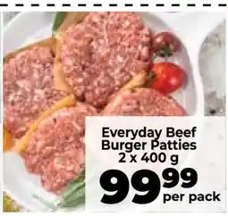 Food Lover's Market Everyday Beef Burger Patties offer