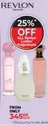 Dis-Chem Revlon Ladies Fragrances-Each offer