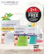Dis-Chem Skin Republic Skin Care Products-Each offer