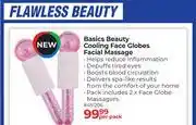Dis-Chem Basics Beauty Cooling Face Globes Facial Massage-Per Pack offer