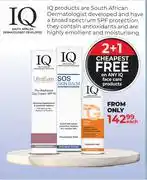 Dis-Chem IQ Face Care Products-Each offer