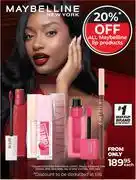 Dis-Chem Maybelline Lip Products-Each offer