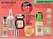 Dis-Chem Deborah Foundations, Powders & Concealers Assorted Shades-Each offer