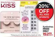 Dis-Chem Kiss Eyelashes-Each offer