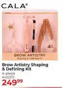 Dis-Chem Cala Brow Artistry Shaping & Defining Kit 4 Piece offer