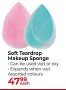 Dis-Chem Basics Beauty Soft Teardrop Makeup Sponge-Each offer
