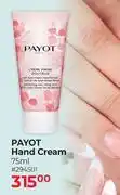 Dis-Chem Payot Hand Cream-75ml offer