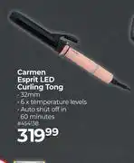 Dis-Chem Carmen Esprit LED Curling Tong offer