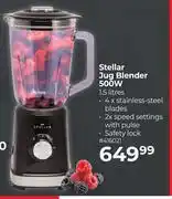 Dis-Chem Stellar Jug Blender 500W 1.5L offer