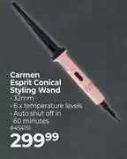Dis-Chem Carmen Esprit Conical Styling Wand offer