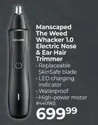Dis-Chem Manscaped The Weed Whacker 1.0 & Ear Hair Trimmer offer