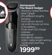 Dis-Chem Manscaped The Beard Hedger offer