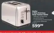 Dis-Chem Stellar 2 Slice Stainless Steel Toaster 925W offer