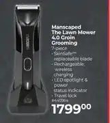Dis-Chem Manscaped The Lawn Mower 4.0 Groin Grooming 7 Piece offer