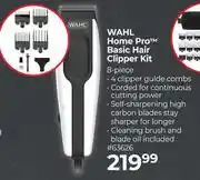 Dis-Chem Wahl Home Pro Basic Hair Clipper Kit 8 Piece offer