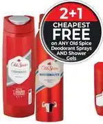 Dis-Chem Old Spice Deodorant Sprays And Shower Gels-Each offer