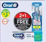 Dis-Chem Oral-B Manual Toothbrushes, Toothpastes 75ml & Flosses offer