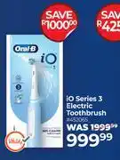 Dis-Chem Oral-B iO Series 3 Electric Toothbrush offer