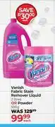 Dis-Chem Vanish Fabric Stain Remover Liquid 2L Or Powder 500g-Each offer