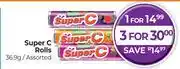 Dis-Chem Super C Rolls Assorted-36.9g offer