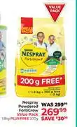 Dis-Chem Nestle Nespray Powdered Forti Grow Value Pack 1.8Kg Plus Free 200g offer