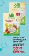 Dis-Chem Olli Baby Cereal (Just Add Any Baby Milk) Assorted-250g Each offer