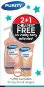 Dis-Chem Purity Baby Toiletries offer
