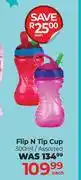 Dis-Chem Nuby Flip N Tip Cup Assorted-300ml Each offer