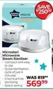 Dis-Chem Tommee Tippee Microsteri Microwave Steam Steriliser offer