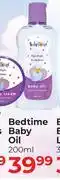 Dis-Chem Baby Things Bedtime Baby Oil-200ml offer