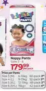 Dis-Chem Baby Things Nappy Pants Sizes 3-6-Per Pack offer