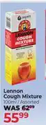 Dis-Chem Lennon Cough Mixture Assorted-100ml offer