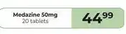 Dis-Chem Medazine 50mg 20 Tablets offer