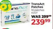 Dis-Chem Trans Act Patches 10 Patches offer