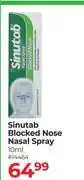 Dis-Chem Sinutab Blocked Nose Nasal Spray-10ml offer