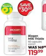 Dis-Chem Biogen Milk Thistle offer