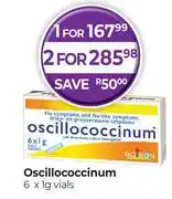 Dis-Chem Oscillococcium 6 x 1g Vials-For 1 offer