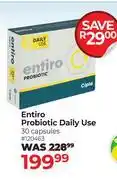 Dis-Chem Entiro Probiotic Daily Use 30 Capsules offer