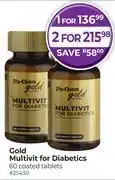 Dis-Chem Dis-Chem Gold Multivit For Diabetics 60 Coated Tablets-For 1 offer