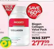 Dis-Chem Biogen Collagen Value Pack 437101-Per Pack offer