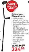 Dis-Chem Economical Elbow Crutch 38174 offer