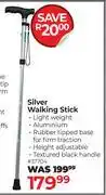 Dis-Chem Silver Walking Stick 37704 offer